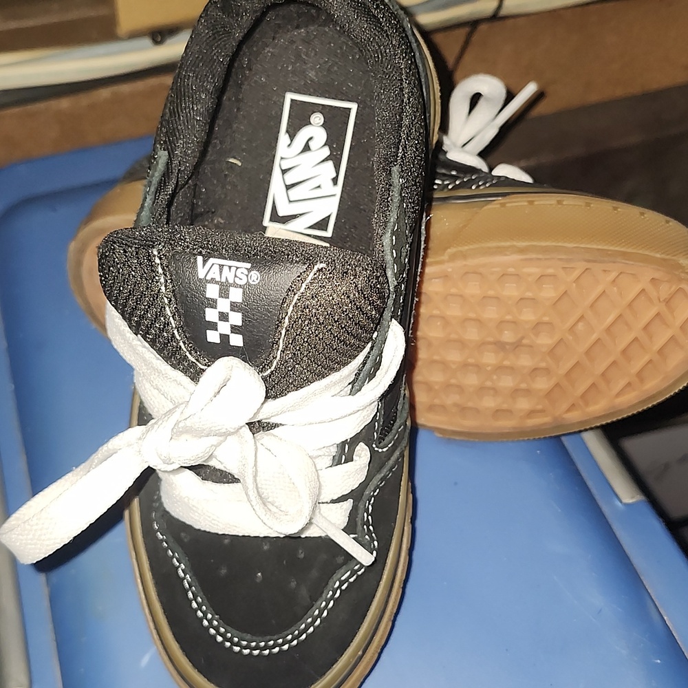 Vans Caldrone Boys Black  Sneakers